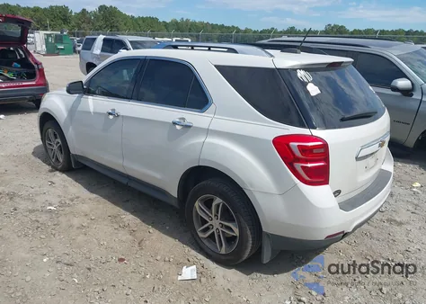 2016 Chevrolet Equinox Ltz z USA, uszkodzony, nr VIN 2GNALDEK2G6114278